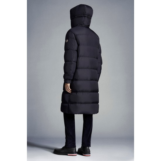 New Lower PricesMONCLER Harel Long Down Jacket Mens Hooded Puffer